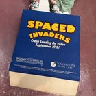 Vintage 80s Space Invaders Movie Standee Display Sci Fi Film Promo Rare