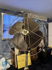 Antique 1937 Robbins   Myers R m List 6904 Pedestal Fan Working