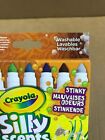 New Crayola Stinky Silly Scents Washable Scented Broad Line Markers
