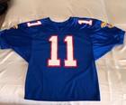 Game Worn Vintage Used Kansas Jayhawks Ku Football Jersey  11