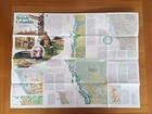 1992 April British Columbia Making Canada Bc National Geographic Map
