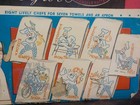 1950s Vintage Vogart Embroidery Transfer 654 Dow Lively Chef Tea Towels