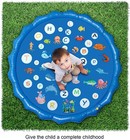 58 8  inflatable Splash Pad Water Sprinkler Pool For Kids Toddlers Baby Backyard