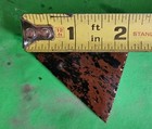 1 Each   1 4   Thick Mahogany Obsidian Bird Point Knapping Preform Blanks 