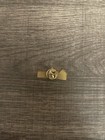 5 Years Of Service Recognition Award Lapel Pin Maroon   Gold Colors