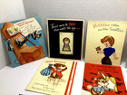 Vintage To Antique Happy Birthday Cards Lot Of 14