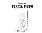 Qty 50 Amerimax T0539 Gutter Hanger Perfect For Uneven Fascia