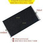 N Type Rf Fixed Attenuator 50   0-3ghz 0-4ghz 30db 50db 300w Terminal Dummy Load