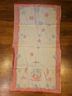 Tea Towel Vintage Startex Kitchen Floral 1940s-50s