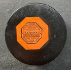 Official Nhl Game Puck 1950-58 Hockey Art Ross Sole Ccm Inc  Distribution Vtg