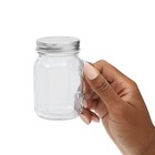 24-pack Clear Mason Jars 4 Oz With Lids And Handles  Bulk Pack