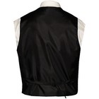 Gold   Black Tuxedo Suit Dress Vest Waistcoat   Bow Tie   Necktie And Hankie Set