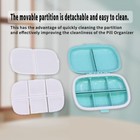 Pill Organizer Container Small Travel Pill Box Daily Pill Case Medicine Holder