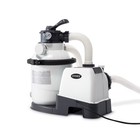 Intex 1200 Gph Above Ground Pool Sand Filter Pump With Automatic Timer  used 