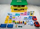 Vintage Playskool Holiday Inn Play Set Bundle  38 Total Pieces  