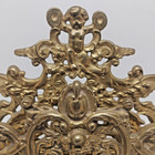 Vintage Solid Brass Cherub Letter Holder Desk Accessory Victorian Style