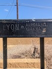 Lyon Vintage Industrial Stool Paint Metal Distressed 14 x14 x24    Work