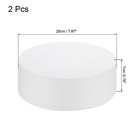 Round Foam Cake Dummy 8 Inch X 2 8 Inch Circle Dummy Cake Set For Wedding 2 Pack