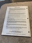 Original Cart Fury Midway Arcade Video Game Manual