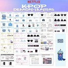  pre-order  Kpop Demon Hunters Official Pop-up Seoul Official Merch Md  tracking