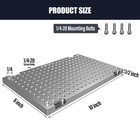 Bzbmgmo 6x10x1 2  Mic 6 Aluminum Fixture   Sacrificial Plate  Mini Pallet