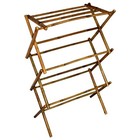 Mgp Bamboo Multi-tier 29 In wx14 In dx42 In h Laundry Drying Rack Shelving Unit