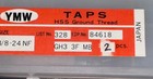  2  Ymw 3 8-24 Nf Spiral Flute Modified Bottom Tap Gh3 3fl Hsse-v 84618 Two Taps