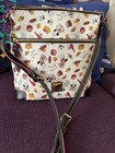 Dooney   Bourke Disney Mickey   Minnie 2020 Food   Wine Crossbody  White