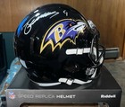 Nfl Auto  signed Full Size Riddell Helmet Autograph Coa Bas- Baltimore Ravens