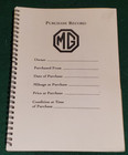 Mg Motorcar Owners Logbook