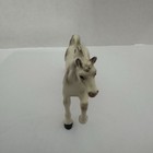 Vintage Horse Figurine Porcelain Ceramic Foal Colt Beige Brown Mid Century Style
