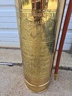 Vintage Elkhart Brass Mfg Co Copper Brass Foam Hand Fire Extinguisher 2 5 Gallon
