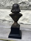 Antique French Bronze Finish Franz Liszt Bust     Signed P  Rigual     Paris