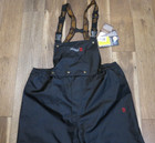 Viking Professional Black Journeyman 300d Ripstop Fr Reflective Pants Sz 4xl Nwt