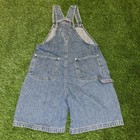 Vintage Tommy Hilfiger Jeans Bib Overalls Mens Large Blue Denim Shortalls Unisex