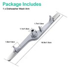 5304517203 Dishwasher Bottom Lower Wash Spray Arm For Frigidaire Gibson Kenmore