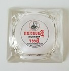 Vintage Bavarian Premium Beer Mount Carbon Brewery Pottsville Pa Glass Ashtray