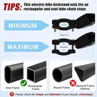 E Bike Kickstand For Adult Bikes   Adjustable Ebike Kickstand Heavy Duty