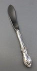 Royal Rose By Wallace Sterling Silver Master Butter Serving Knife 7 