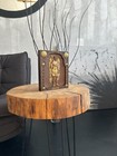 Archangel Michael Wood Wall  Modern Art Christian Handmade Gift Home Decor