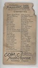 1888 Allen   Ginter Celebrated American Indian Chiefs Tobacco N2 Clam Fish 0v3e
