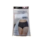 New Ellen Tracy Essentials Women s 4-pack Seamless Briefs  Animal Black Small