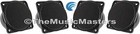 4 Pack 2 5  Inch Flush Mount Super Mini Horn Tweeters Speakers Car Home Audio 