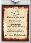 -spaceballs- Stephen Tobolowsky Signed autograph auto Star Wars Movie Card