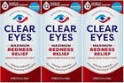 Clear Eyes Maximum Redness Eye Relief Eye Drops  0 5 Fl Oz  Pack Of 3