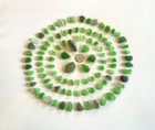 Genuine Beach Sea Glass 100 Pieces Beautiful Greens Olive  Mint  Emerald  Kelly