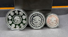 2023 Mexico Proof Silver Libertad 3 Coin Set  1 4  1 2   1 Oz  Capsules