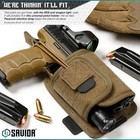 Savior Hook-backed Tactical Pistol Handgun Holster Holder Carrier For Loop Panel