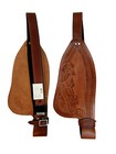 Western Barrel Saddle Fender Tooled Leather Horse Pleasure Replacement Tack