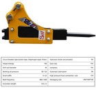 Free Ship Hydraulic Hammer Breaker Side Rock For 1 5-2 Ton Mini Excavator Stock